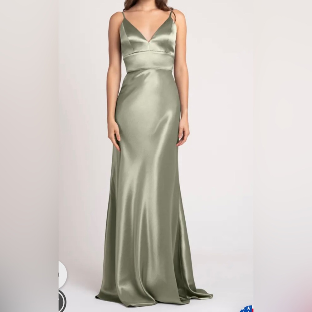 Jenny Yoo Brenna Size 0 Sage Green NWT